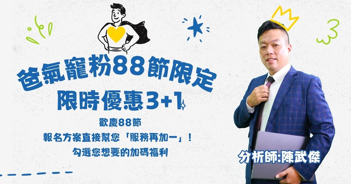 88節限時優惠3+1 (圖)