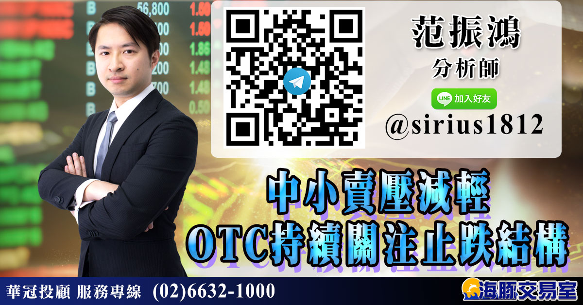 中小賣壓減輕 OTC持續關注止跌結構 (圖)