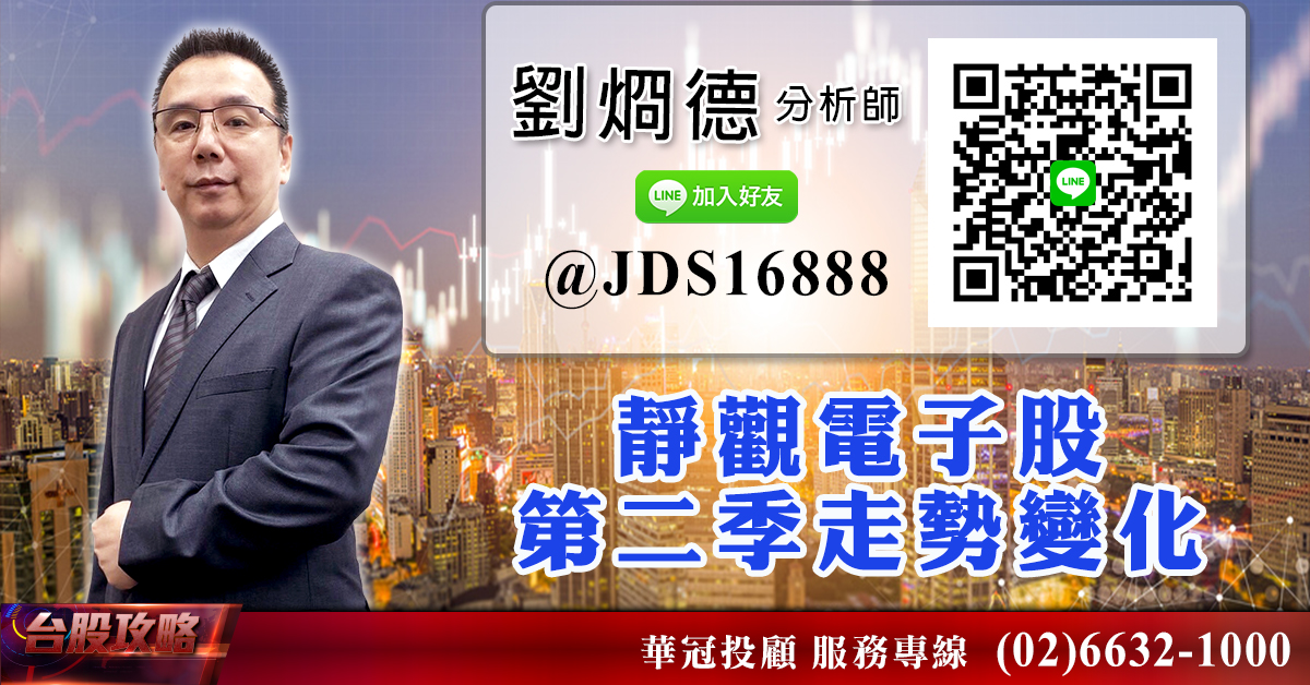 靜觀電子股第二季走勢變化 (圖)
