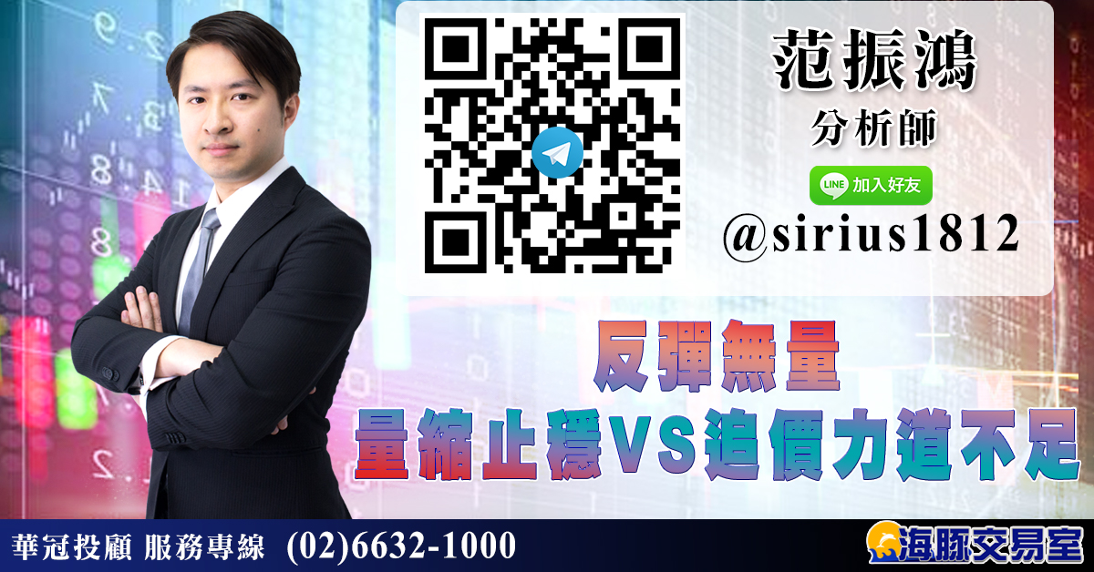 反彈無量 量縮止穩VS追價力道不足 (圖)