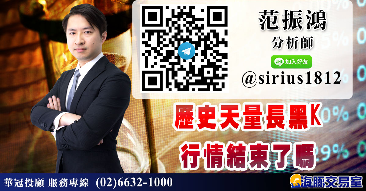 歷史天量長黑K 行情結束了嗎 (圖)
