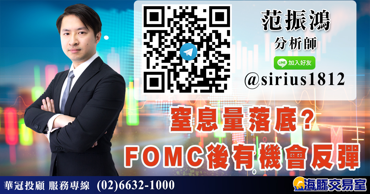 窒息量落底? FOMC後有機會反彈 (圖)