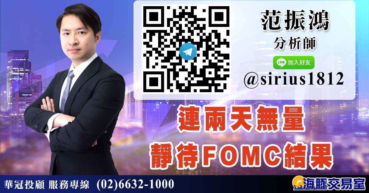 連兩天無量 靜待FOMC結果 (圖)