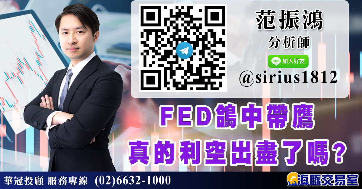 FED鴿中帶鷹 真的利空出盡了嗎? (圖)