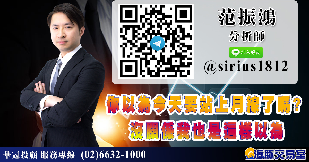 你以為今天要站上月線了嗎? 沒關係我也是這樣以為 (圖)