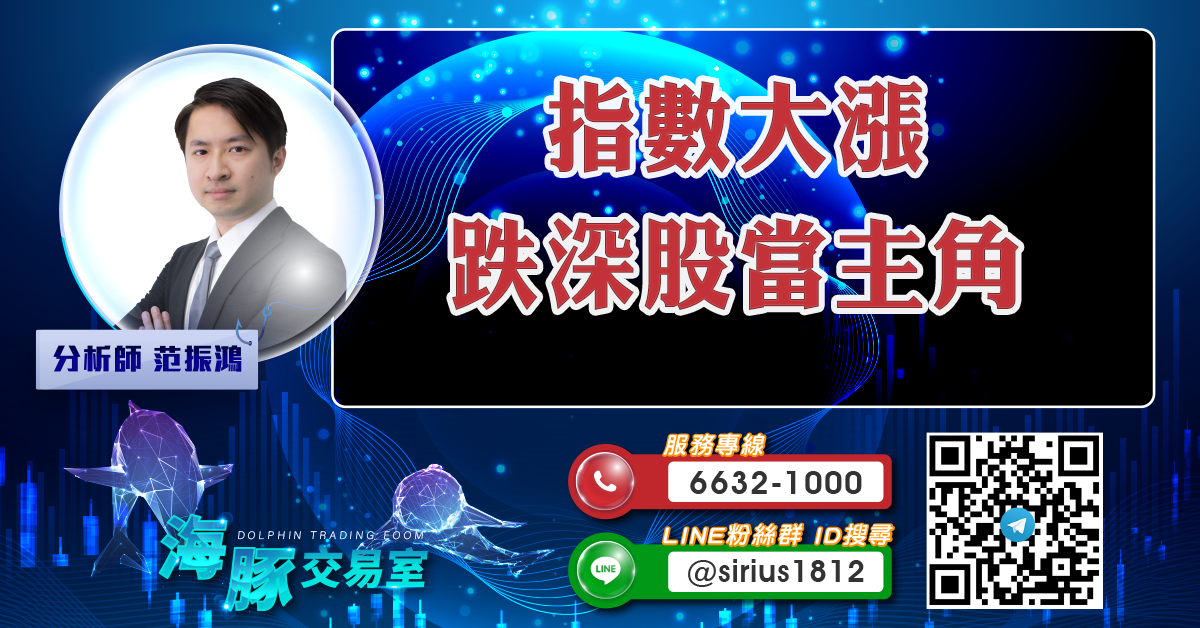 指數大漲,跌深股當主角 (圖)
