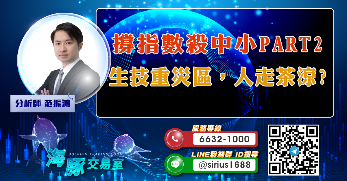 撐指數殺中小PART2 生技重災區,人走茶涼? (圖)