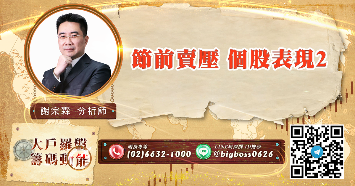 節前賣壓 個股表現2 (圖)