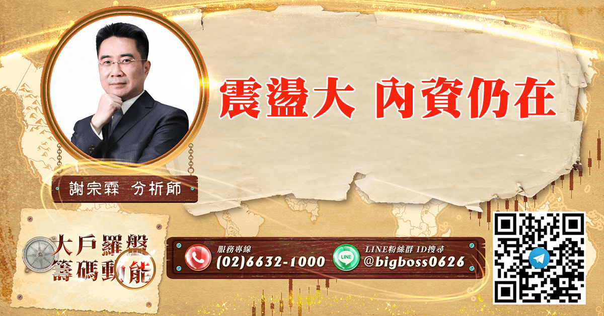 震盪大 內資仍在 (圖)