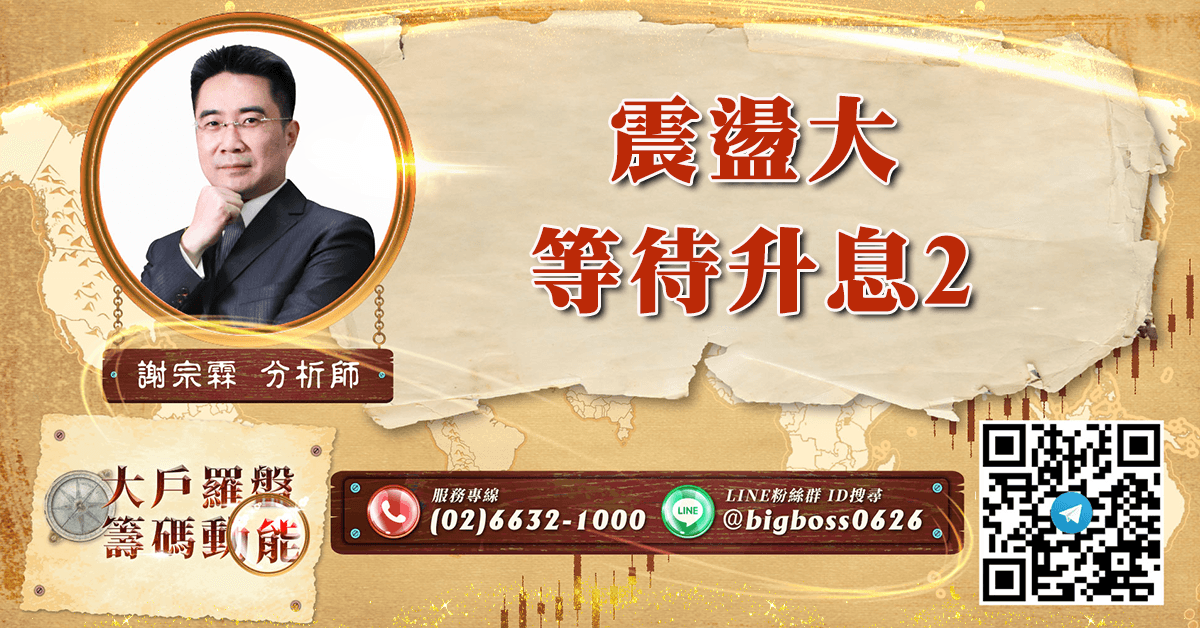 震盪大 等待升息2 (圖)