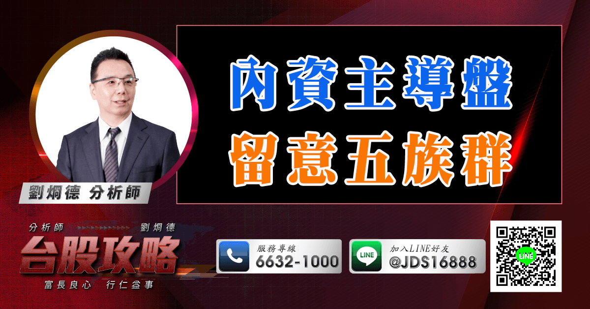內資主導盤 留意五族群 (圖)