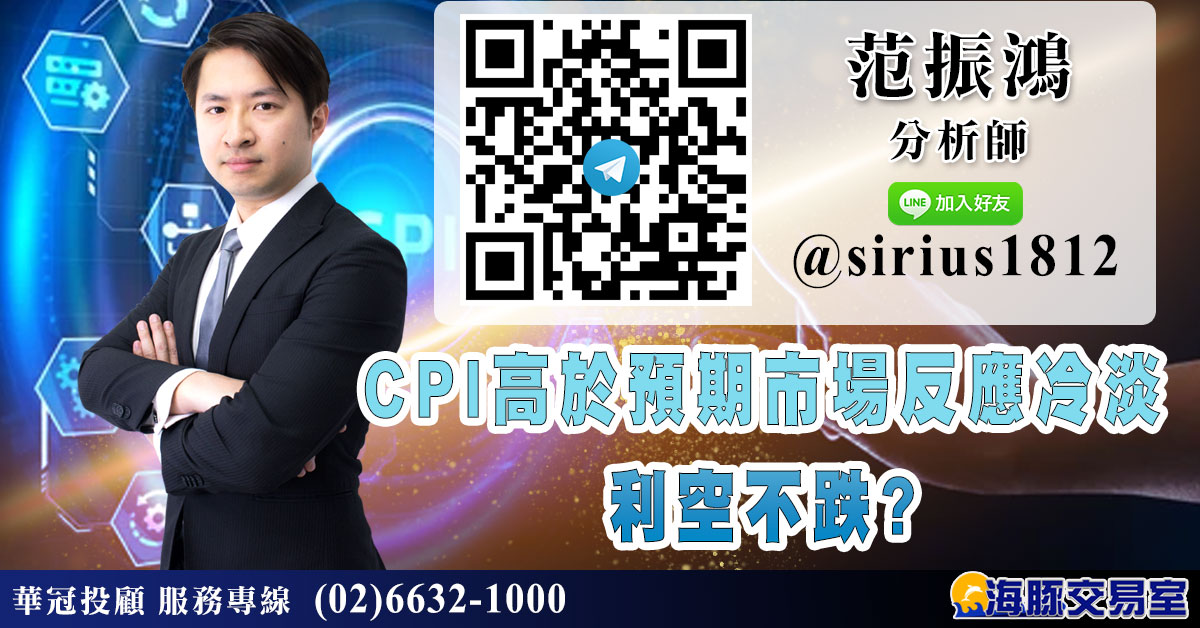 CPI高於預期市場反應冷淡 利空不跌? (圖)