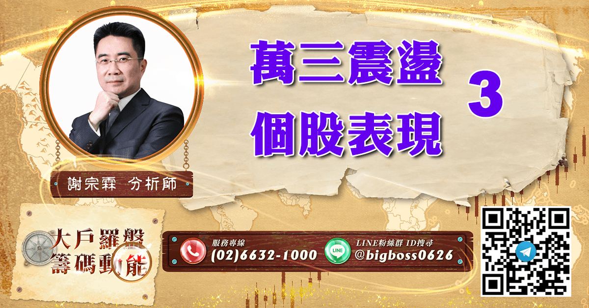 萬三震盪 個股表現3 (圖)