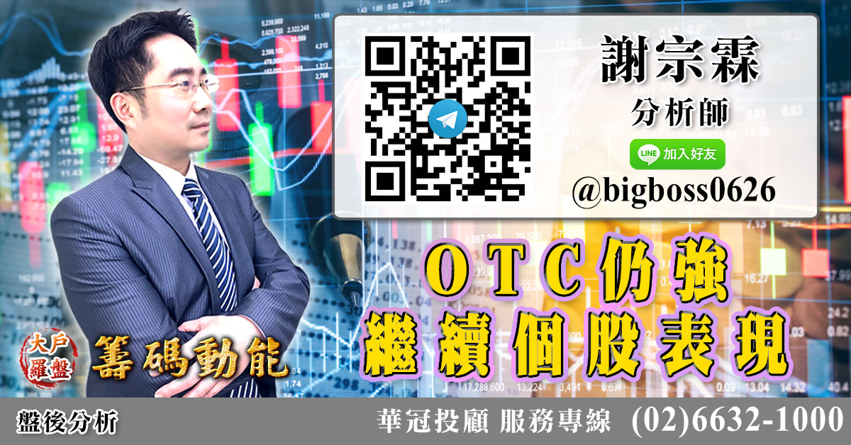 OTC仍強 繼續個股表現 (圖)