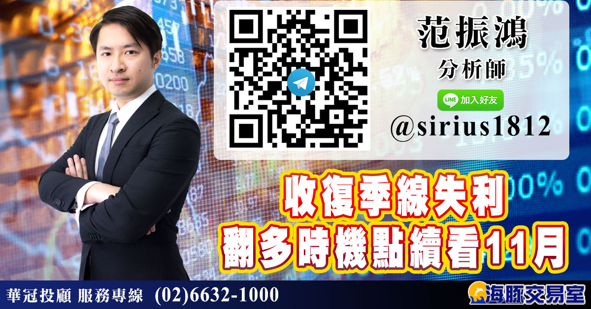 收復季線失利 翻多時機點續看11月 (圖)