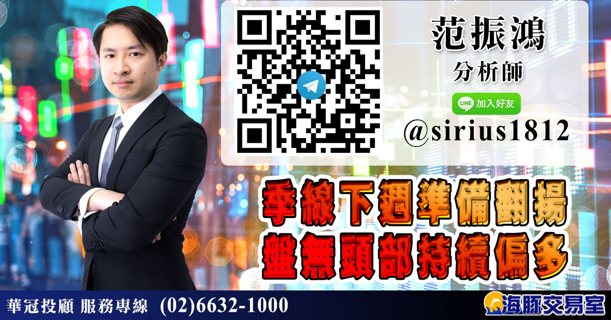 季線下週準備翻揚 盤無頭部持續偏多 (圖)