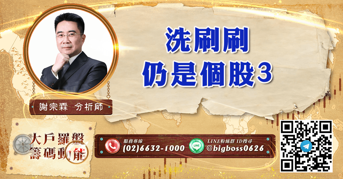洗刷刷 仍是個股3 (圖)
