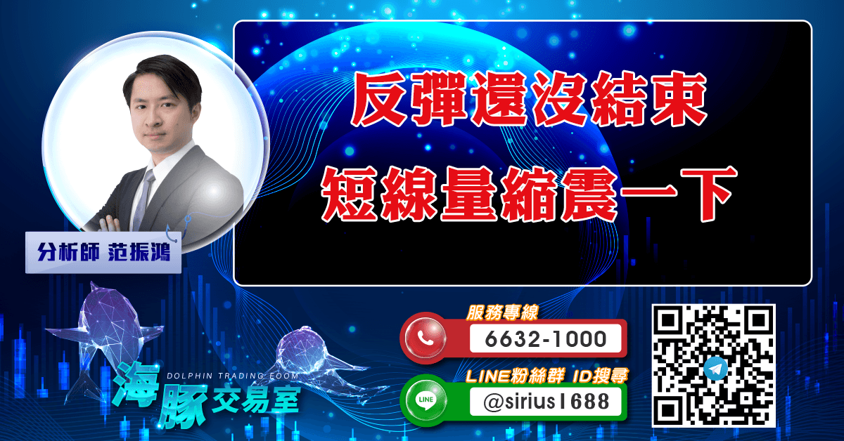 反彈還沒結束 短線量縮震一下 (圖)
