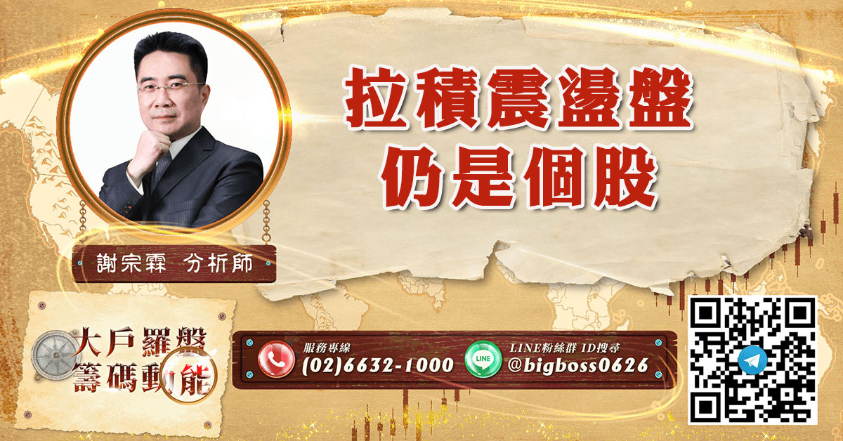 拉積震盪盤 仍是個股 (圖)