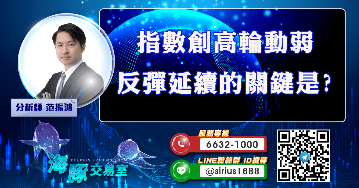指數創高輪動弱 反彈延續的關鍵是? (圖)