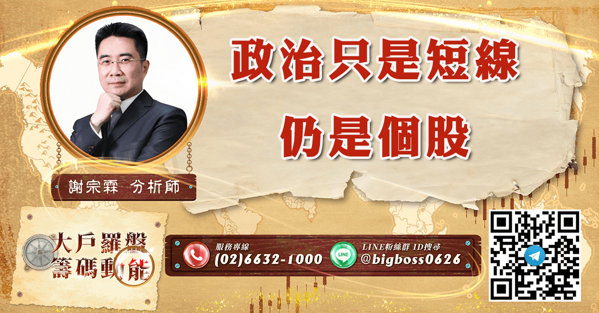 政治只是短線 仍是個股 (圖)