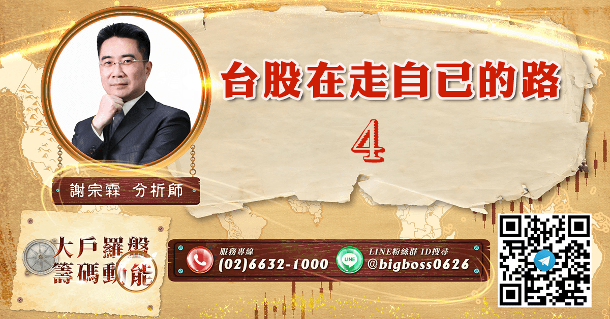 台股在走自己的路4 (圖)