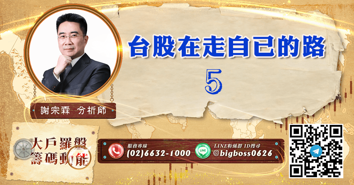 台股在走自己的路5 (圖)