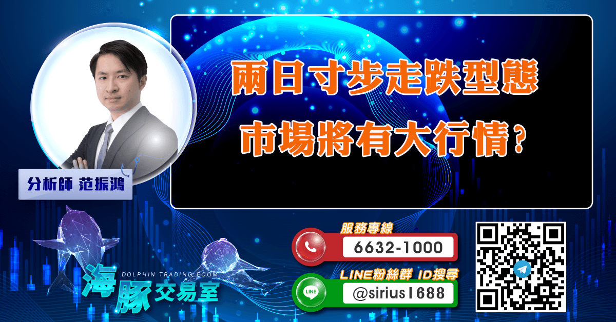 兩日寸步走跌型態 市場將有大行情? (圖)