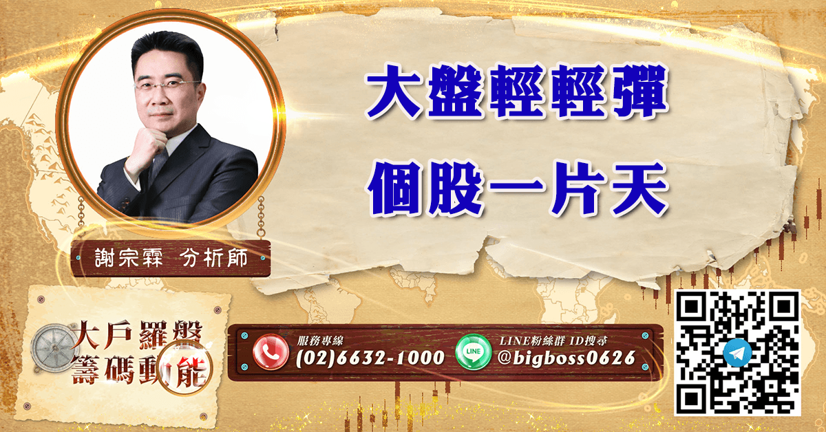 大盤輕輕彈 個股一片天 (圖)