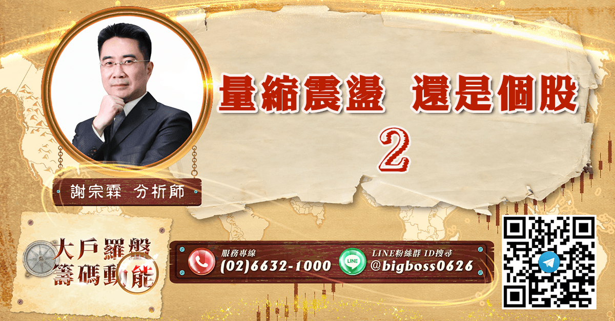 量縮震盪 還是個股2 (圖)