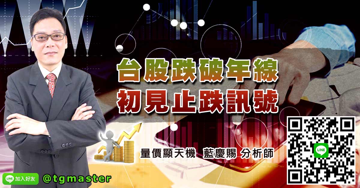 台股跌破年線 初見止跌訊號