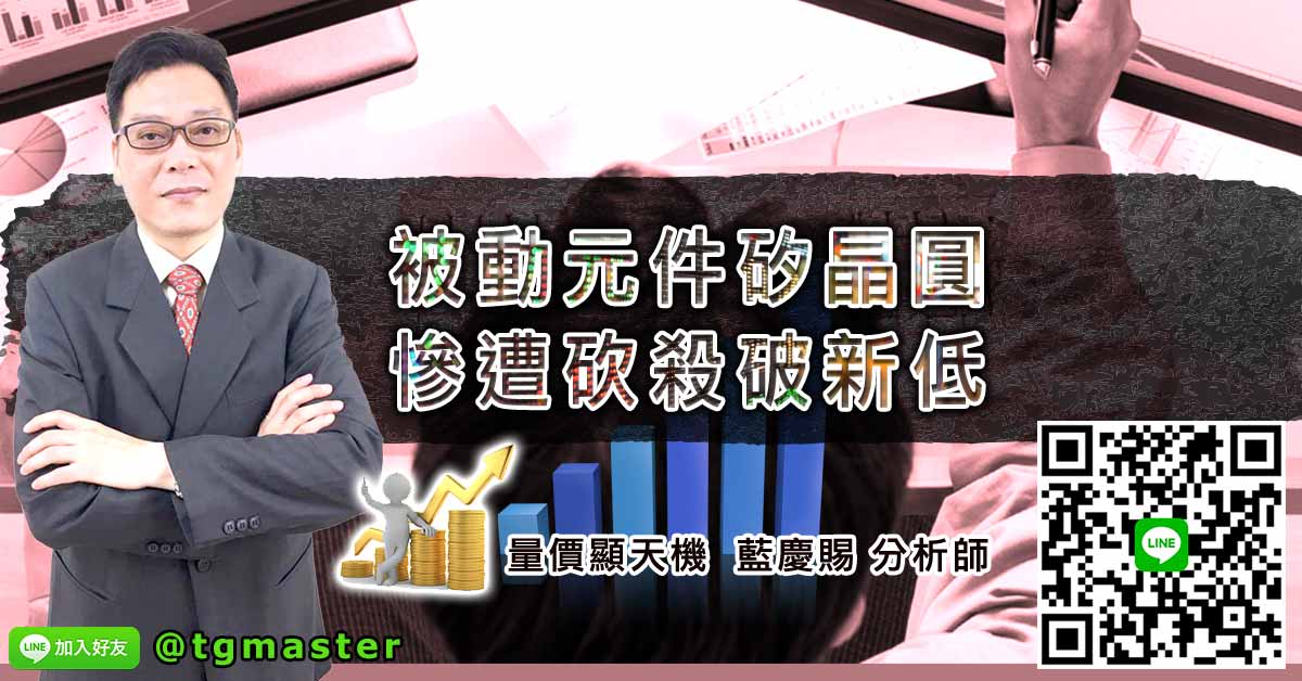 被動元件矽晶圓慘遭砍殺破新低
