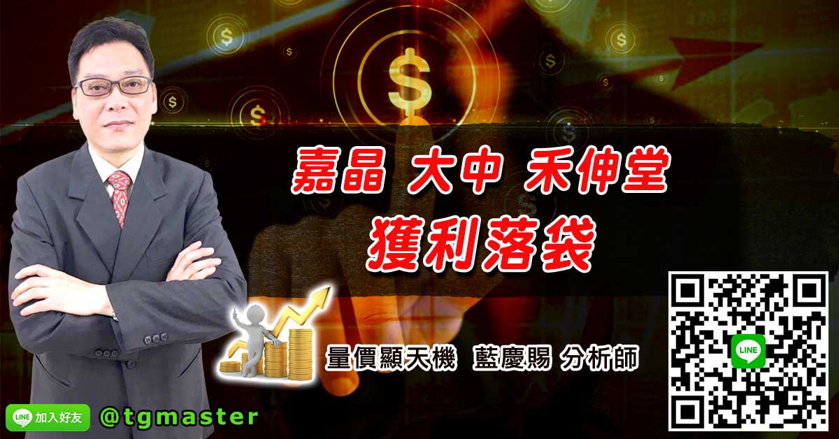 嘉晶大中禾伸堂獲利落袋