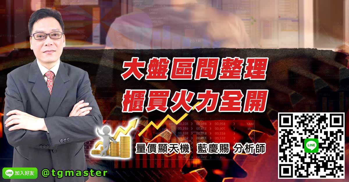 大盤區間整理 櫃買火力全開