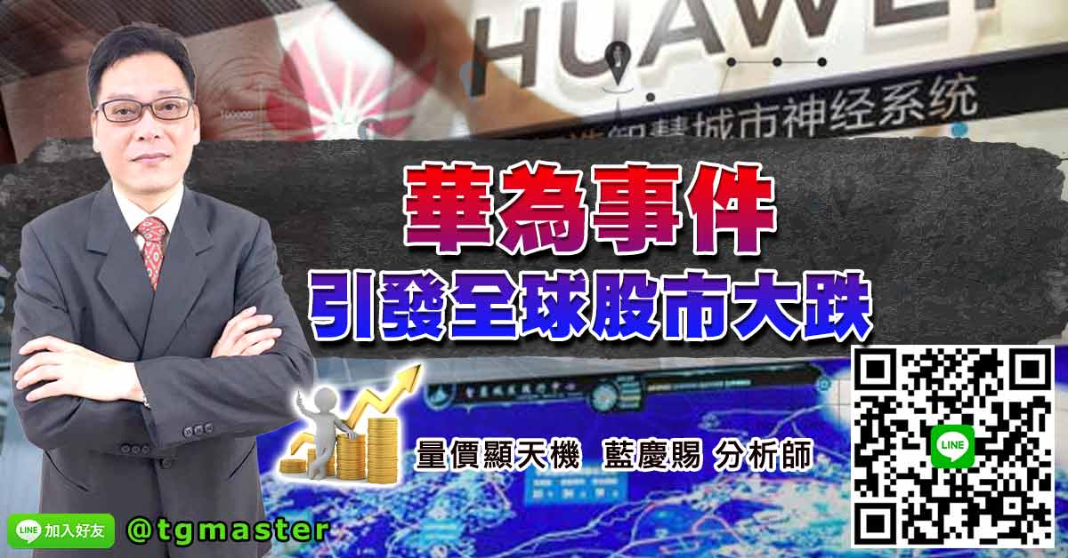 華為事件引發全球股市大跌