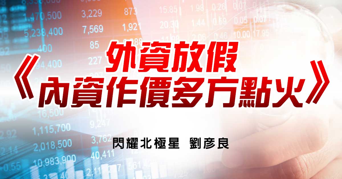 外資放假 內資作價多方點火