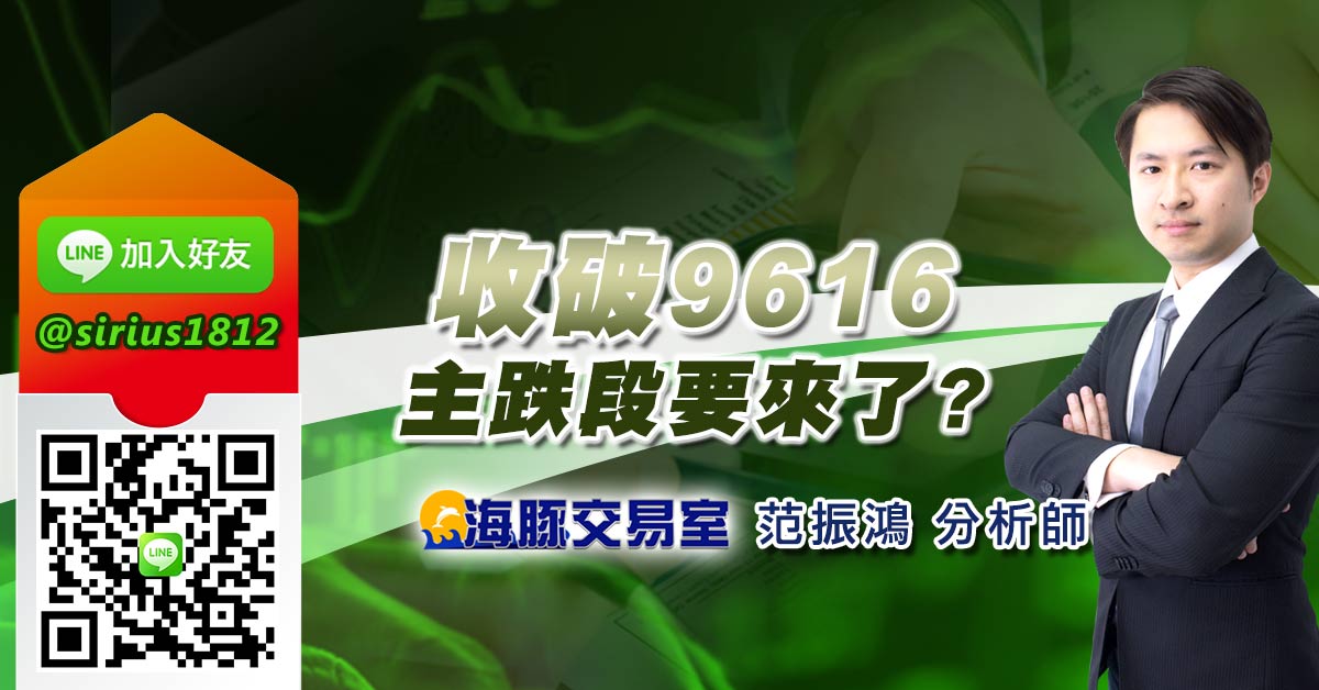 收破9616 主跌段要來了?