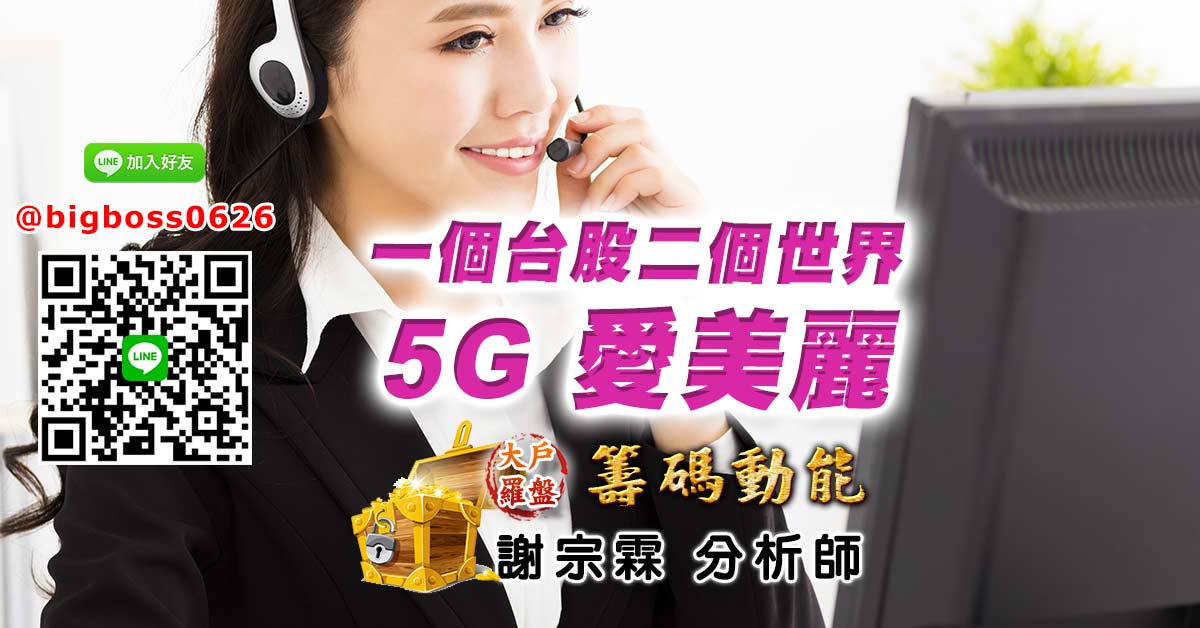 一個台股二個世界 5G 愛美麗