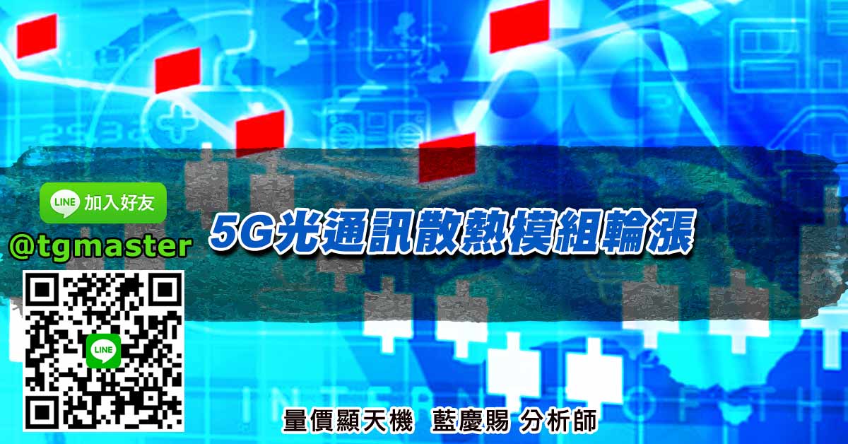 5G光通訊散熱模組輪漲