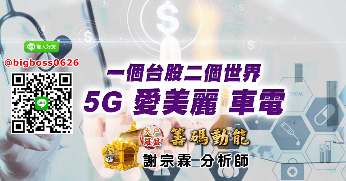 一個台股二個世界 5G 愛美麗 車電