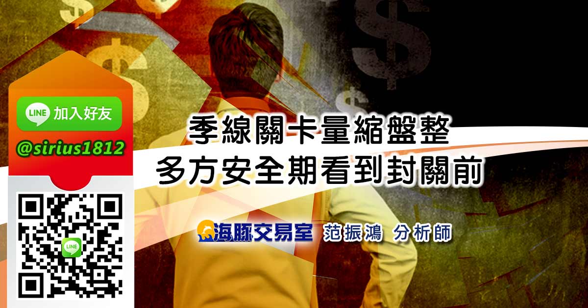 季線關卡量縮盤整 多方安全期看到封關前