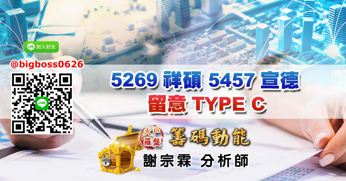 5269祥碩 5457宣德 留意TYPE C