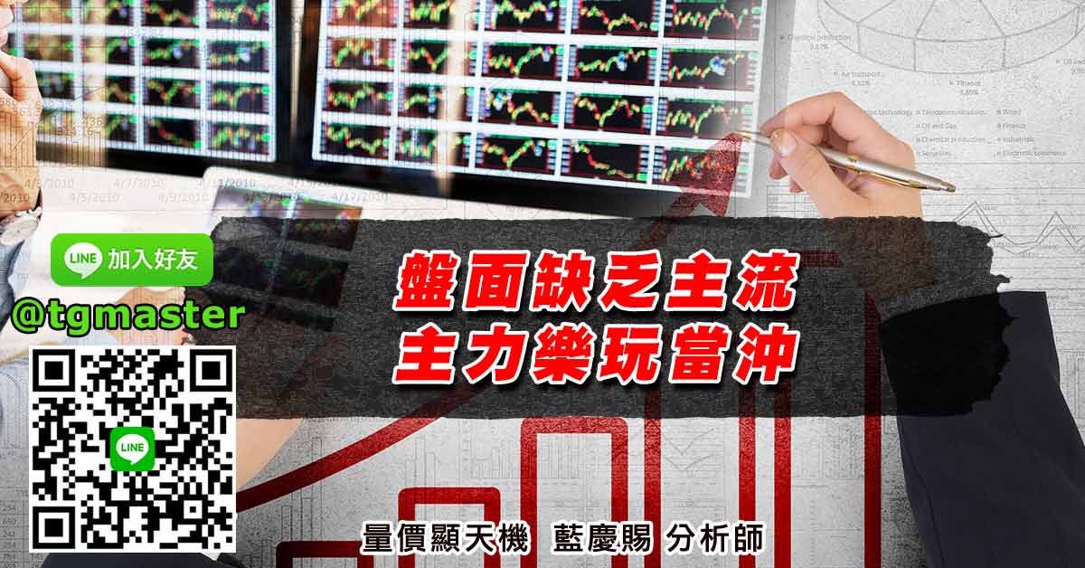 盤面缺乏主流 主力樂玩當沖
