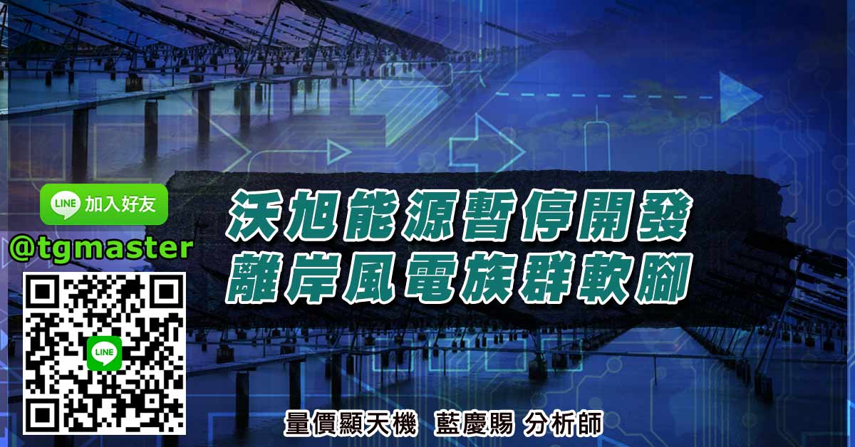 沃旭能源暫停開發 離岸風電族群軟腳