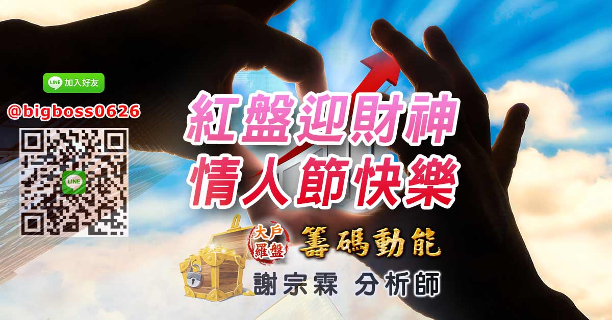 紅盤迎財神 情人節快樂