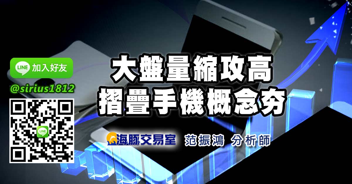 大盤量縮攻高 摺疊手機概念夯
