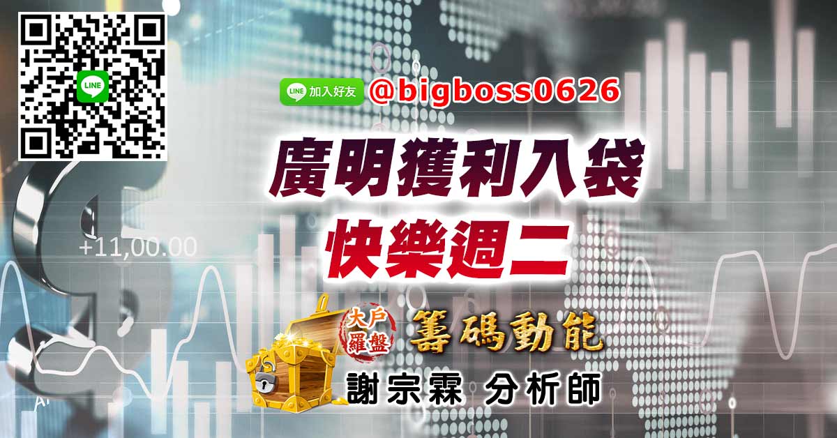 廣明獲利入袋 快樂週二