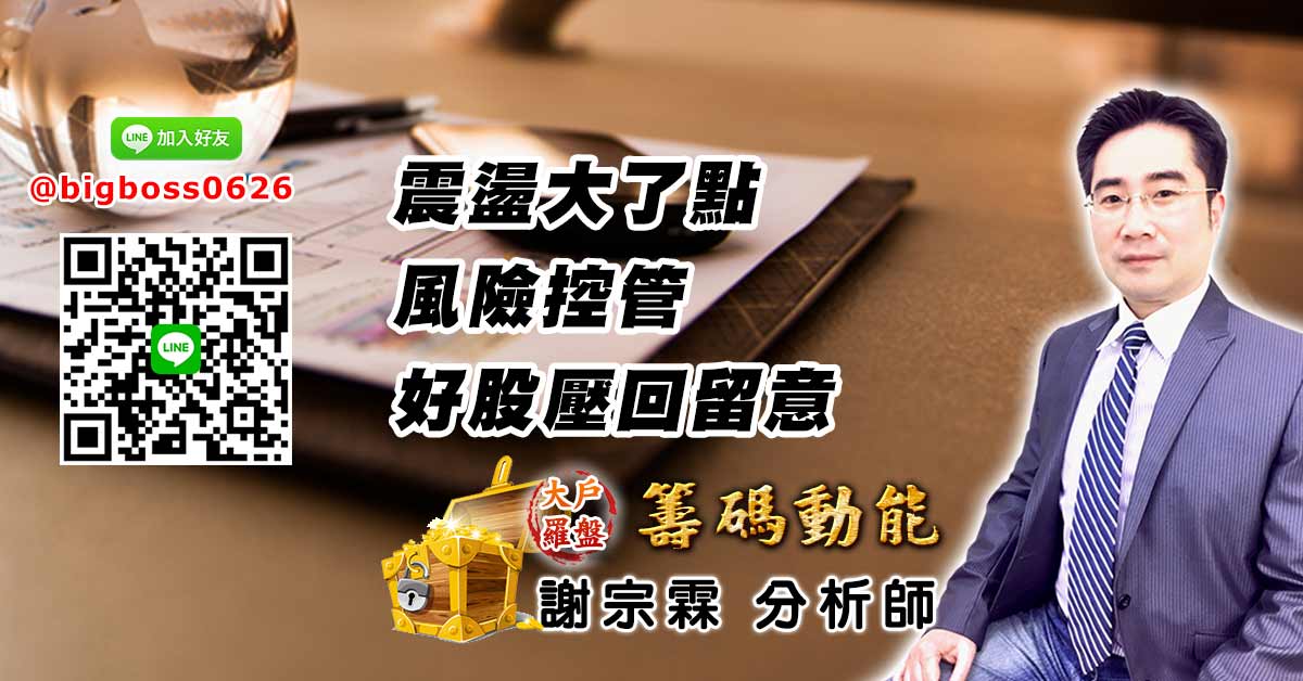 震盪大了點 風險控管 好股壓回留意