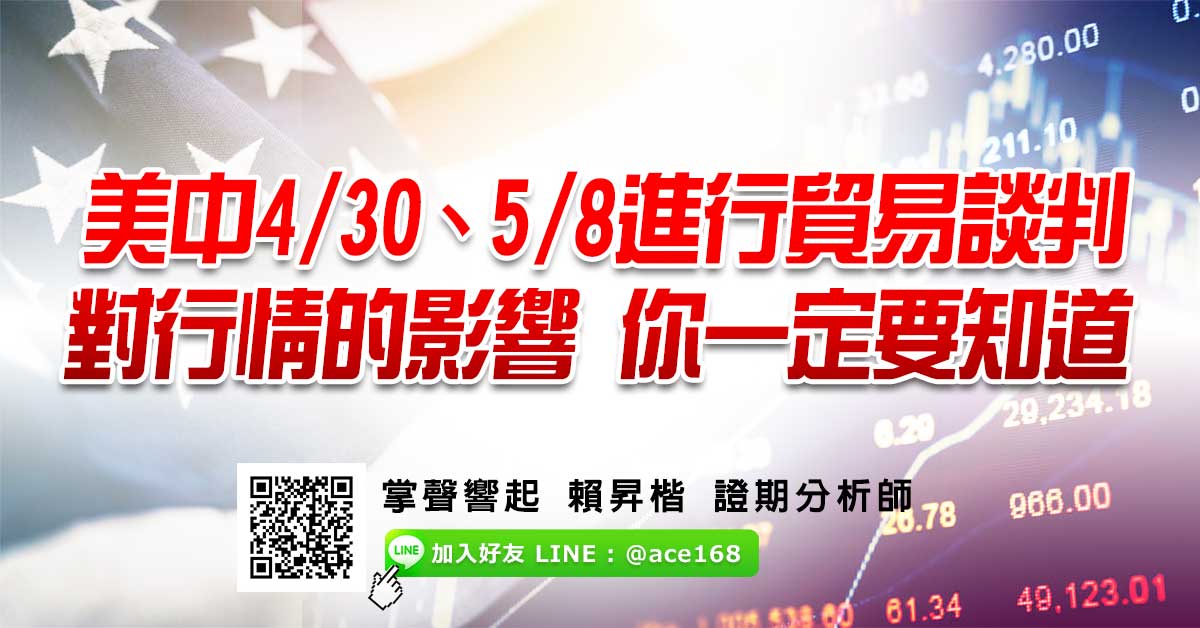 美中4/30、5/8進行貿易談判 對行情的影響 你一定要知道