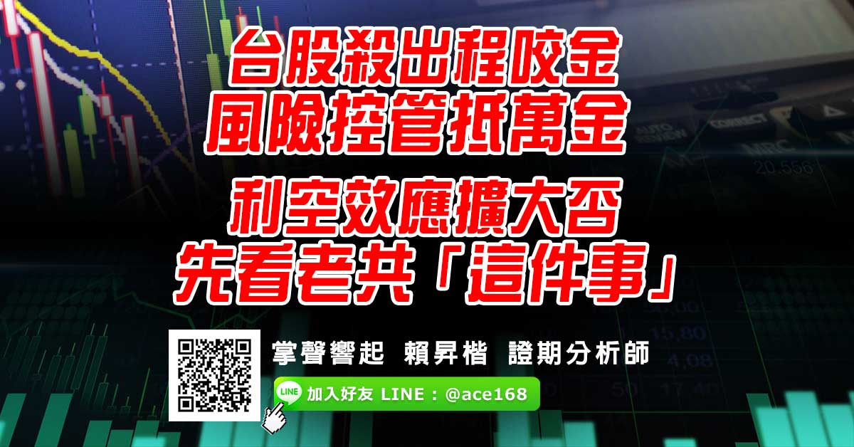 台股殺出程咬金   風險控管抵萬金 利空效應擴大否  先看老共「這件事」
